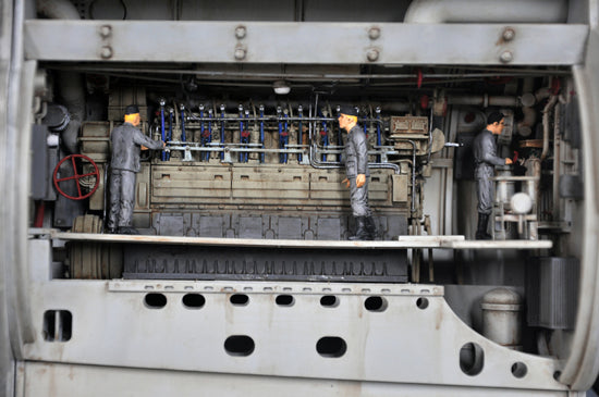 1/48 DKM U-Boat Type VIIC U-552, Full interior kit - Hobby Sense