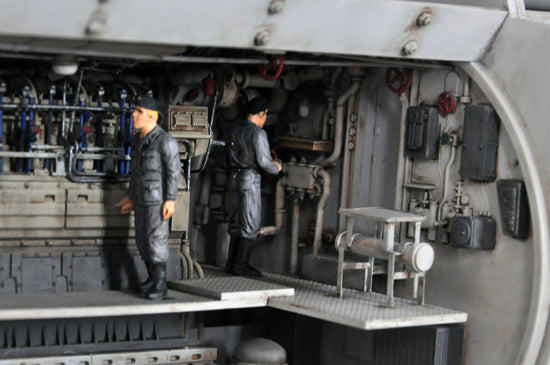 1/48 DKM U-Boat Type VIIC U-552, Full interior kit - Hobby Sense