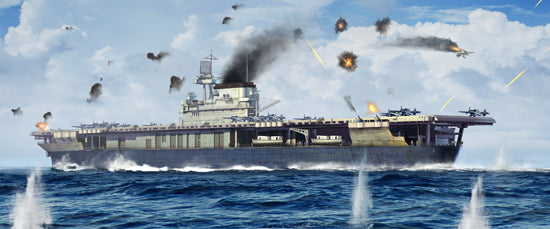 1/700 USS Yorktown CV5 Aircraft Carrier - Hobby Sense