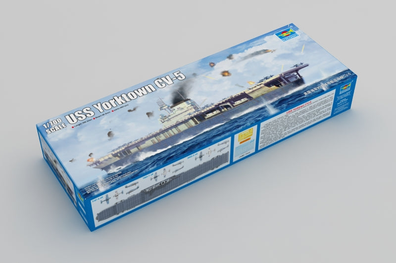 1/700 USS Yorktown CV5 Aircraft Carrier - Hobby Sense
