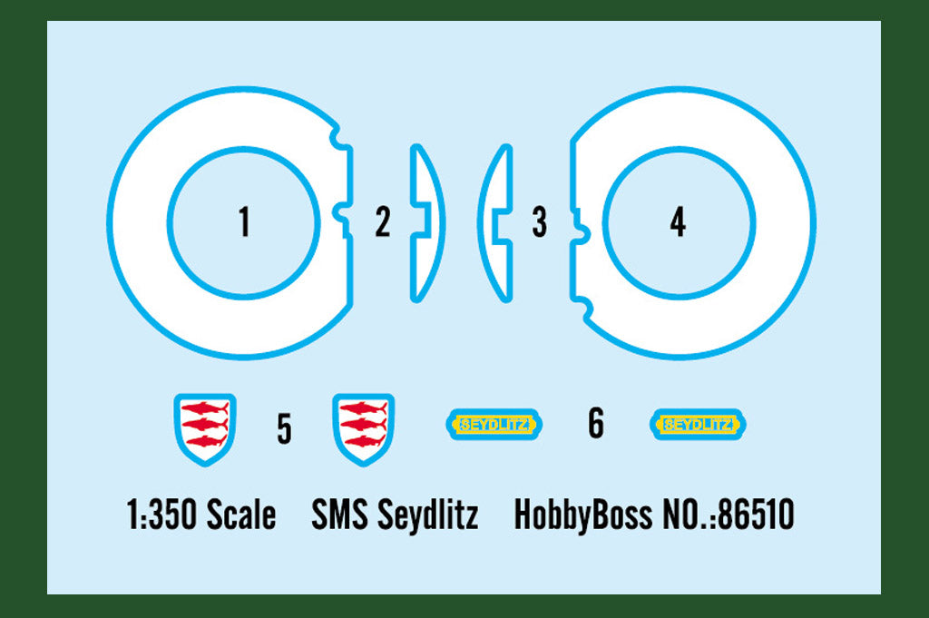 1/350 SMS Seydlitz - Hobby Sense