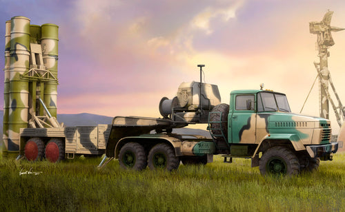 1/35 Russian KrAZ-260B Tractor with 5P85TE TEL S-300PMU - Hobby Sense