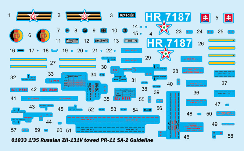 1/35 Russian Zil-131V Towed PR-11 SA-2 Guideline - Hobby Sense