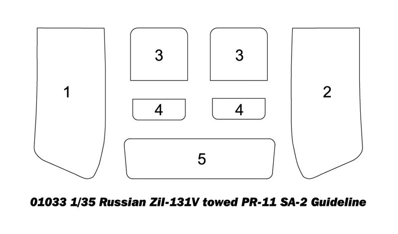 1/35 Russian Zil-131V Towed PR-11 SA-2 Guideline - Hobby Sense