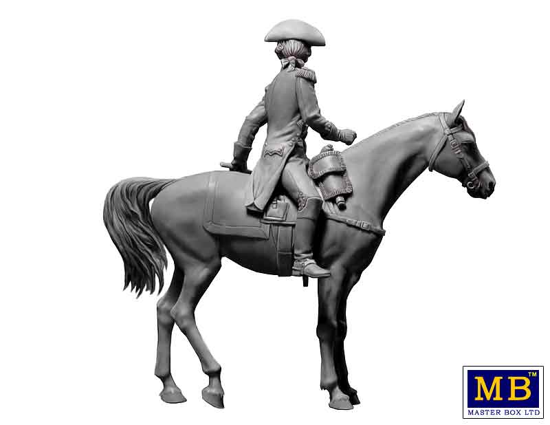 1/35 Enemy Movement Report. Indian Wars Series, XVIII century. Kit No. 3 - Hobby Sense