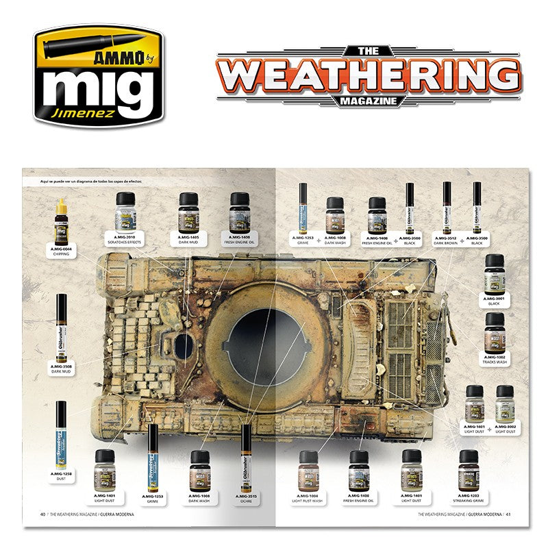 Ammo Mig The Weathering Magazine No 26: Modern Warfare - Hobby Sense