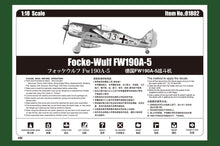 1/18 Focke-Wulf FW 190A-5 - Hobby Sense