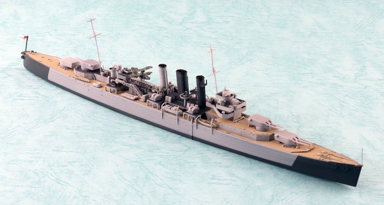 1/700 HMS Dorsetshire British Heavy Cruiser - Hobby Sense
