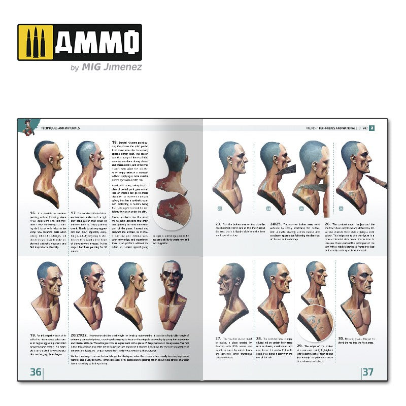 Ammo Mig Encyclopedia of Figures Modelling Techniques - Vol. 2: Techniques & Materials - Hobby Sense