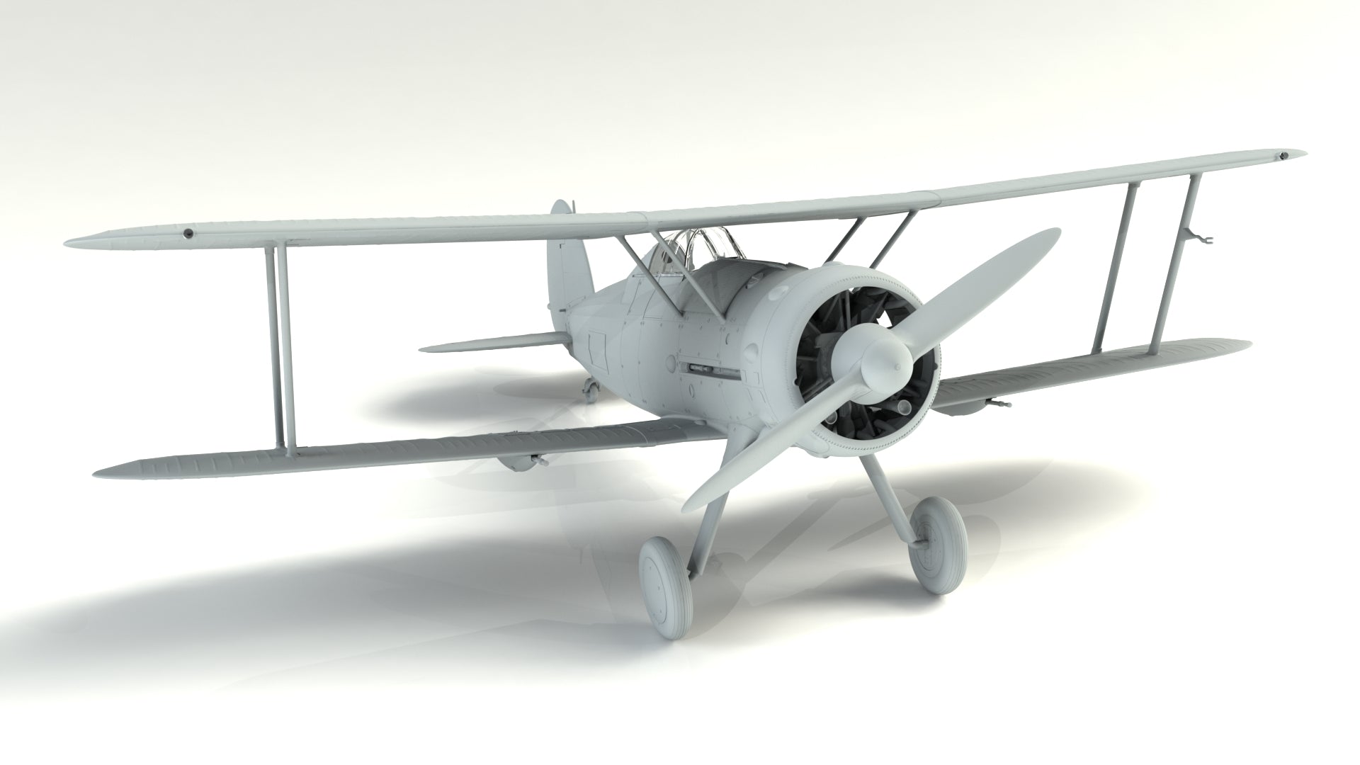 1/32 Gloster Gladiator Mk.I with British Pilots in Tropical Uniform - Hobby Sense