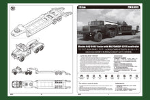 1/35 Ukraine KrAZ-6446 Tractor with MAZ/ChMZAP-5247G Semitrailer and Russian 7-62 Mod. 1960 Tank - Hobby Sense