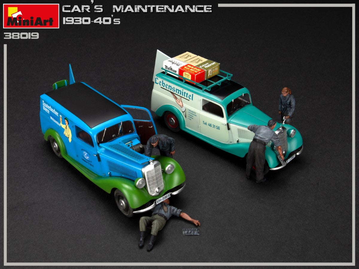 1/35 Car Maintenance 1930-40s - Hobby Sense