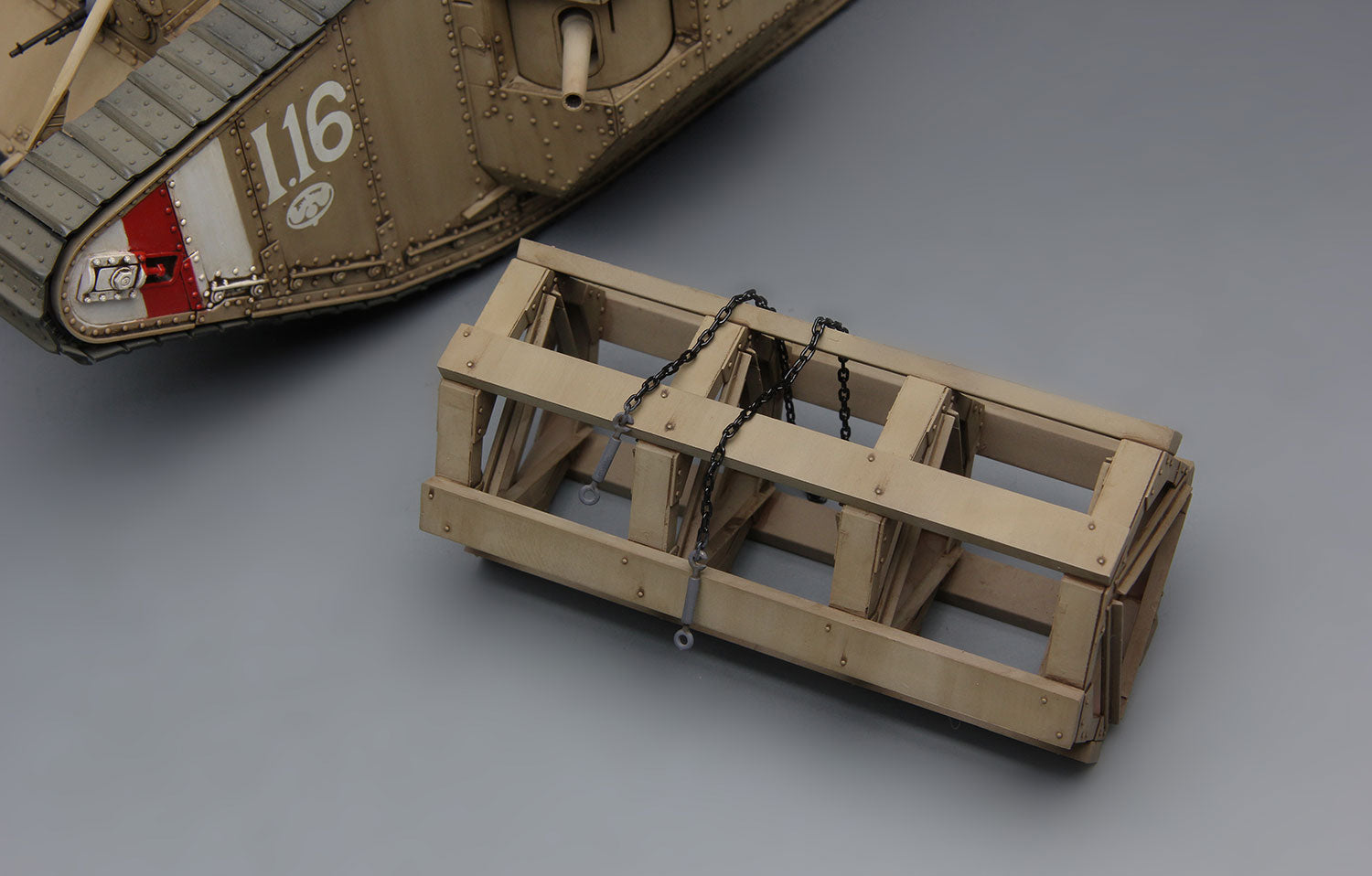 1/35 British Heavy Tank MK.V Male, full interior kit - Hobby Sense