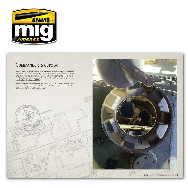 Ammo Mig King Tiger - Visual Modelers Guide - Hobby Sense