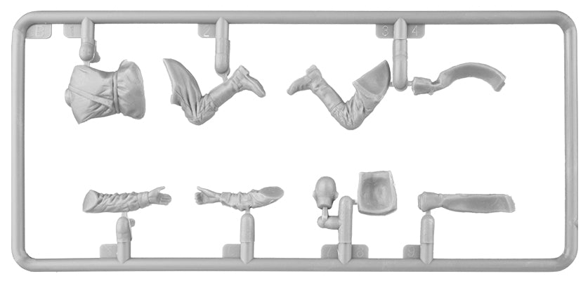 1/35 Soviet Infantry Tank Riders Set 1 - Hobby Sense