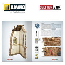 Ammo Mig How to Paint Brick Buildings, Colors & Weathering System - Solution Book - Hobby Sense
