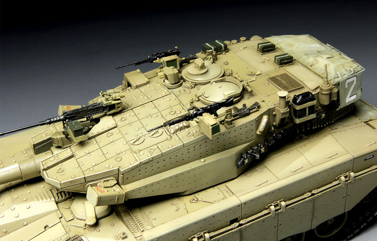 1/35 Israeli Tank Merkava Mk.3 BAZ w/Nochri Dalet Mine Roller System - Hobby Sense