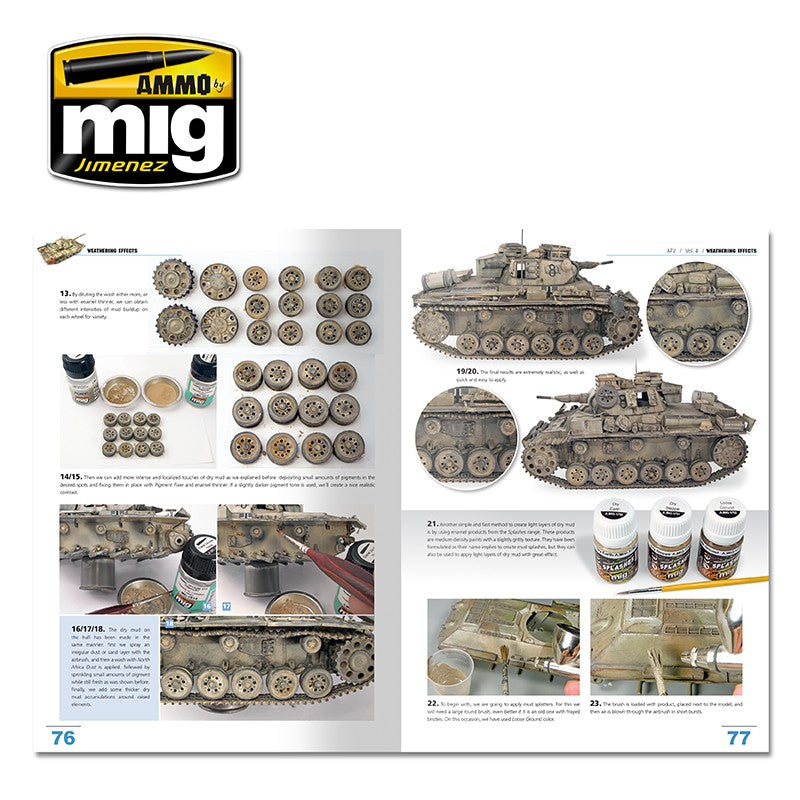 Ammo Mig Encyclopedia of Armour Modelling Techniques - Vol. 4: Weathering - Hobby Sense