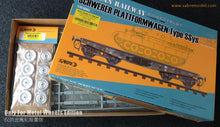 1/35 German Railway Schwerer Plattformwagen Typ SSys 4[Axle] 50ton - Metal wheels Edition - Hobby Sense