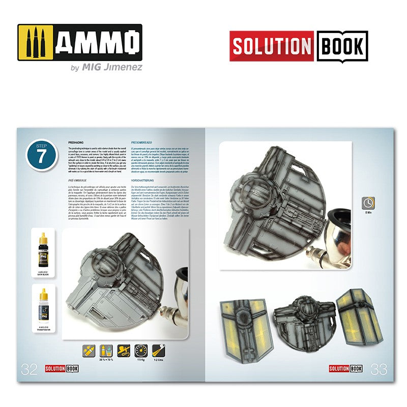 Ammo Mig How to Paint Imperial Galactic Fighters - Solution Book - Hobby Sense