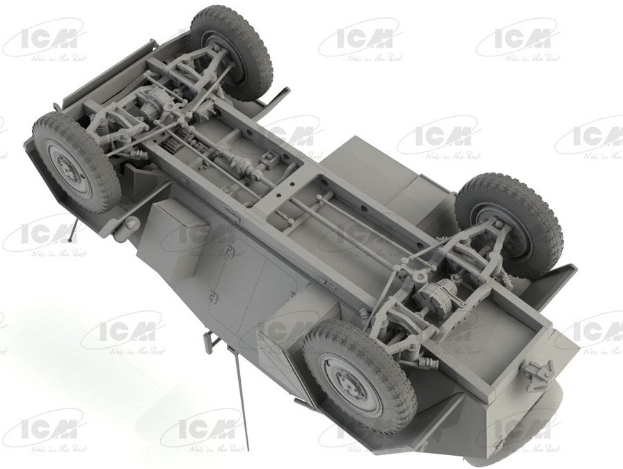 1/35 Sd.Kfz. 247 Ausf.B, German Command Armoured Vehicle - Hobby Sense