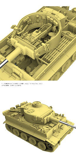 1/48 Tiger I Early Production With Full Interior Kursk - Hobby Sense