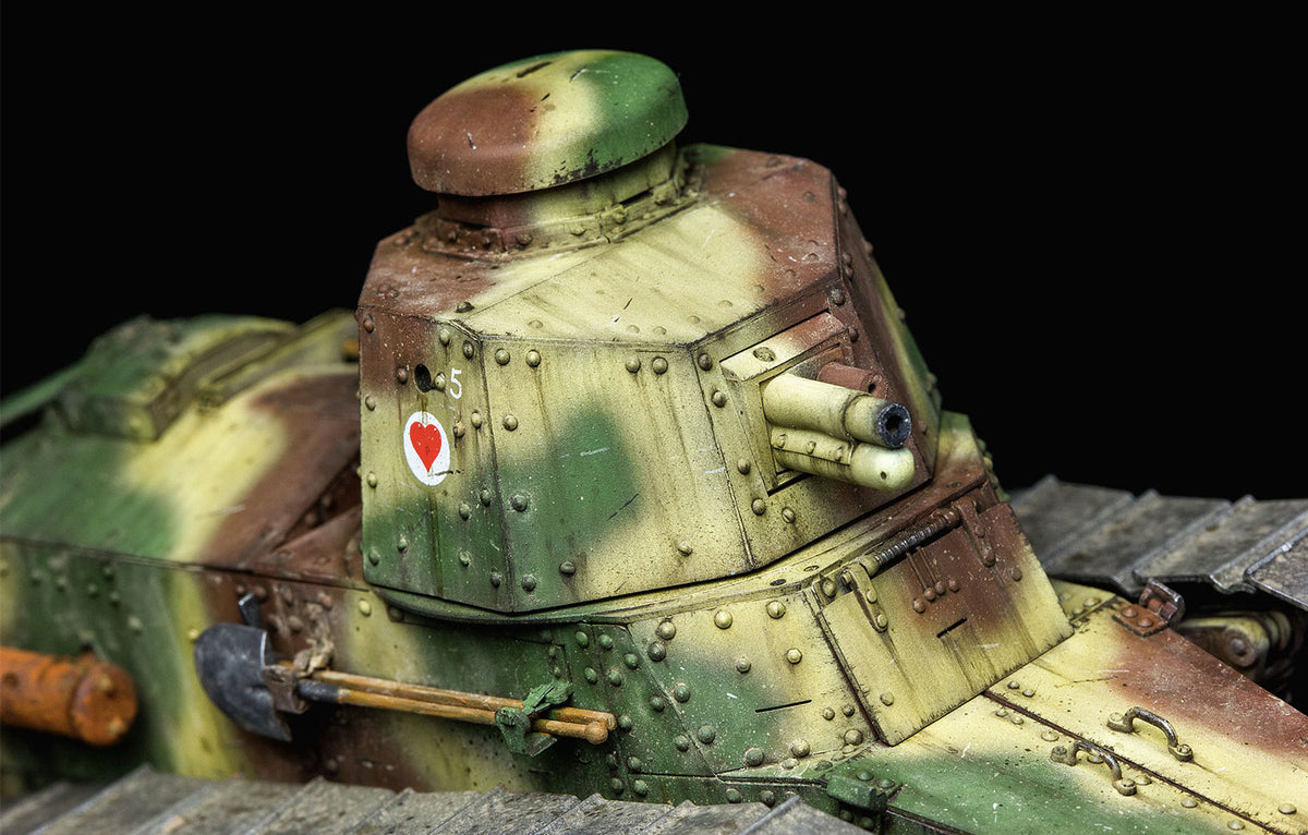 1/35 French FT-17 Light Tank (Rivet Turret) - Hobby Sense