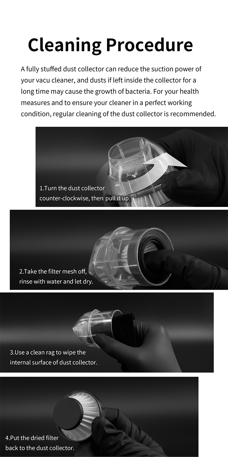 Portable Handheld Vacuum Cleaner - Hobby Sense