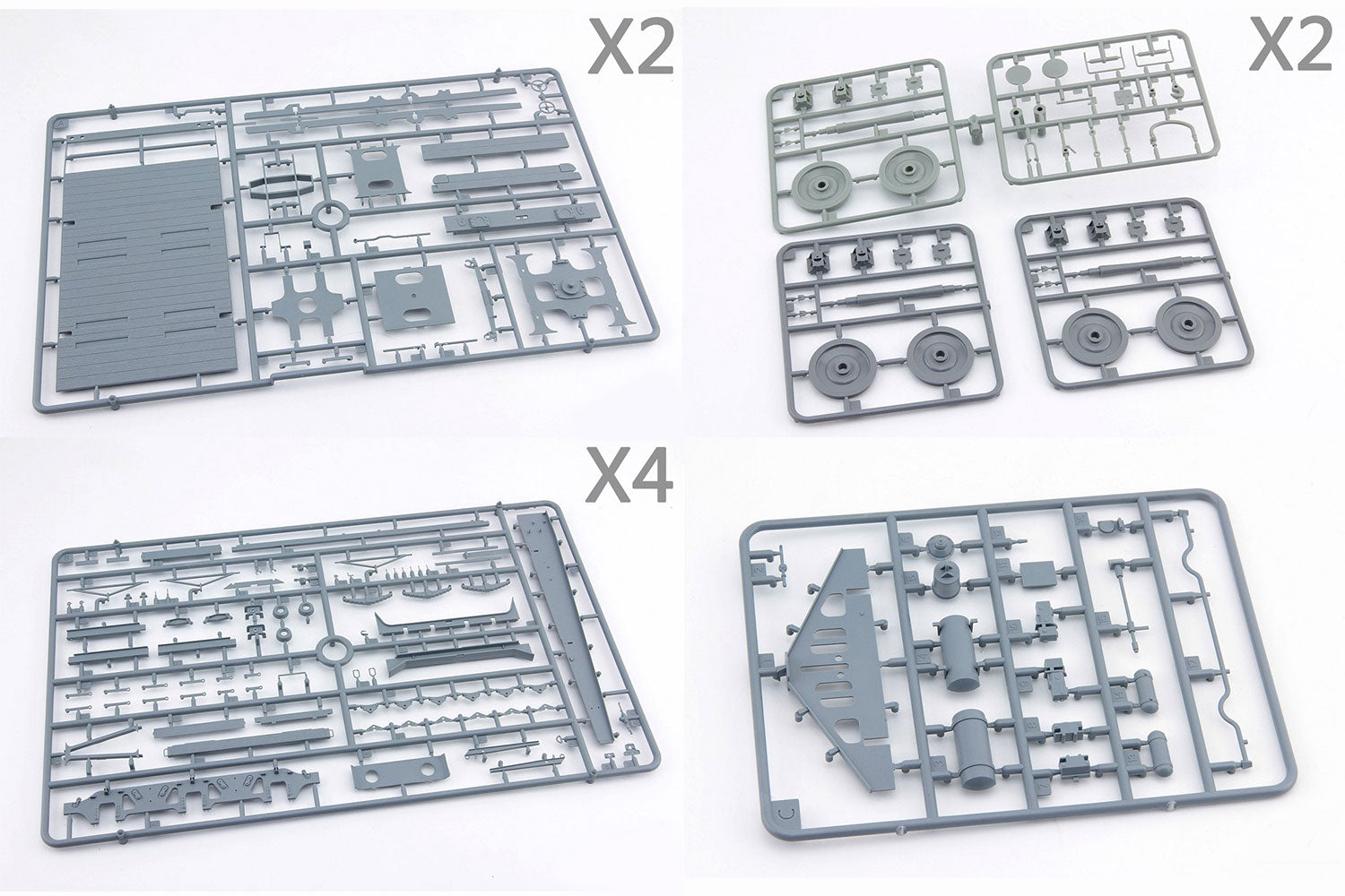 1/35 Genuine SSyms German Railway Schwerer Plattformwagen 6-Axle 80ton (Precision Pro Edition) - Super Value Edition - Hobby Sense