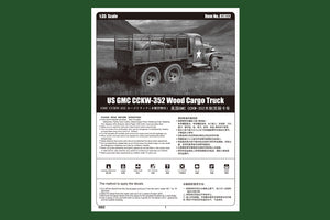 1/35 US GMC CCKW-352 Wood Cargo Truck - Hobby Sense