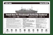 1/350 French Navy Pre-Dreadnought Battleship Condorcet - Hobby Sense