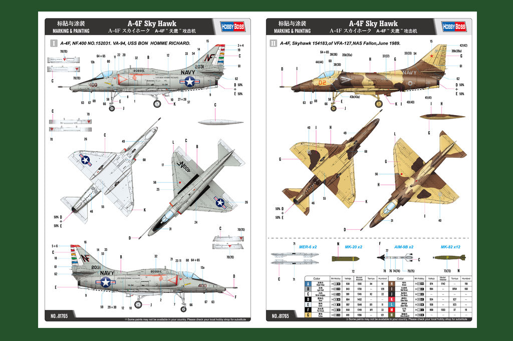 1/48 A-4F Sky Hawk - Hobby Sense