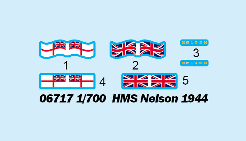 1/700 HMS Nelson 1944 - Hobby Sense