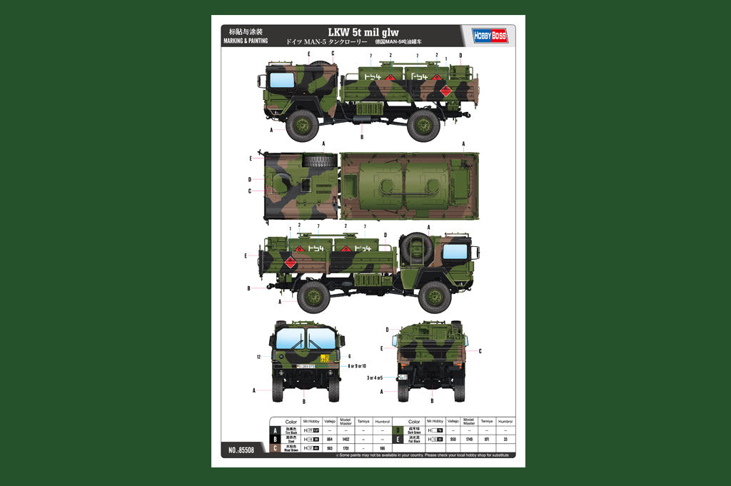 1/35 LKW 5t mil glw - Hobby Sense