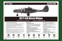 1/72 US P61B Black Widow, Easy Kit - Hobby Sense