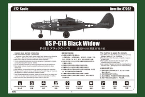 1/72 US P61B Black Widow, Easy Kit - Hobby Sense