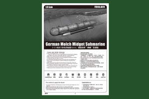 1/35 German Molch Midget Submarine - Hobby Sense
