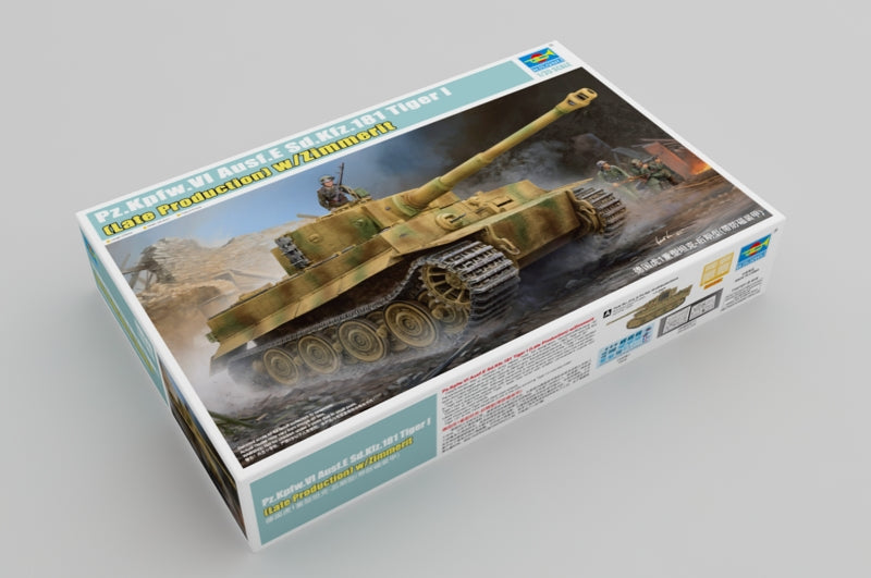 1/35 Pz.Kpfw.VI Ausf.E Sd.Kfz.181 Tiger I (Late Production) w/Zimmerit - Hobby Sense