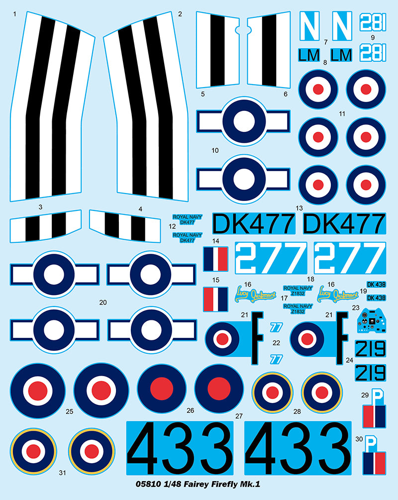 1/48 Fairey Firefly Mk.1 - Hobby Sense