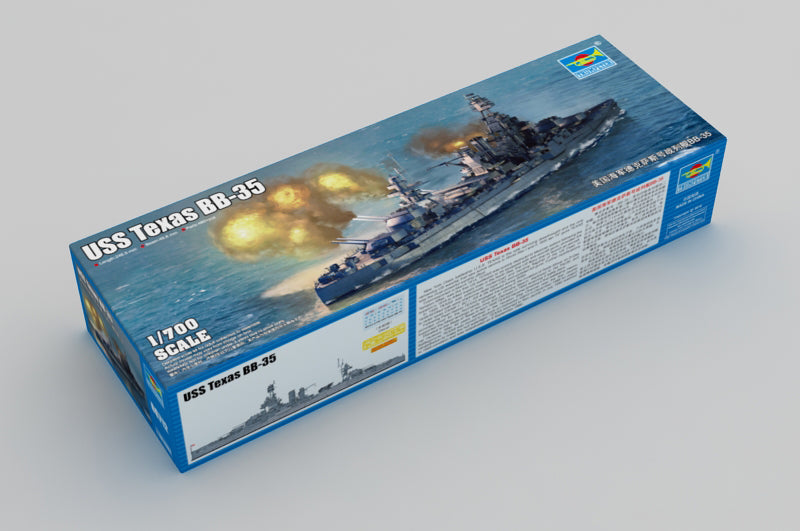 1/700 USS Texas BB35 Battleship - Hobby Sense