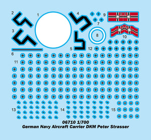 1/700 German DKM Peter Strasser Aircraft Carrier - Hobby Sense