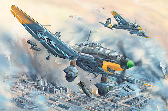 1/24 Junkers Ju87D-5 Stuka - Hobby Sense