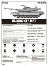 1/16 US M1A2 SEP MBT Abrams - Hobby Sense
