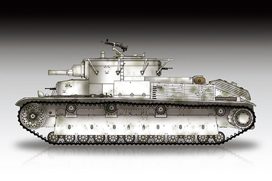 1/72 Soviet T28 Medium Tank (Riveted) - Hobby Sense