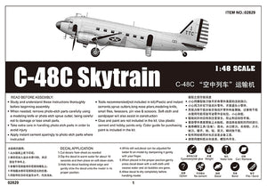 1/48 C48C Skytrain Transport Aircraft - Hobby Sense