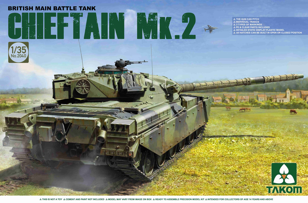 1/35 British Main Battle Tank Chieftain Mk.2 - Hobby Sense
