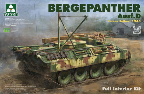 1/35 Sd.Kfz. 179 PzKpfw V Bergepanther Ausf.D (Umbau Siebert) Full Interior Kit - Hobby Sense