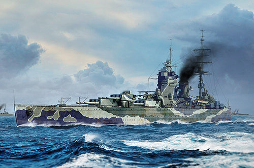 1/700 HMS Rodney British Battleship - Hobby Sense