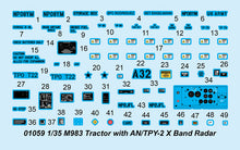 1/35 M983 Tractor with AN/TPY-2 X Band Radar - Hobby Sense