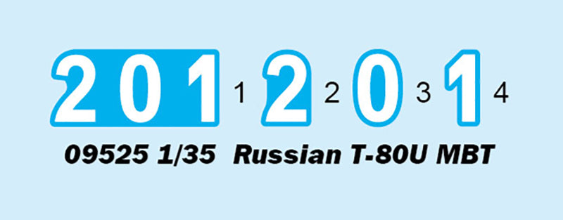 1/35 Russian T80U MBT - Hobby Sense